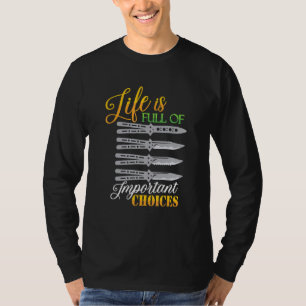 Knivar Collector Knivar Collection Hunting Butterf T Shirt