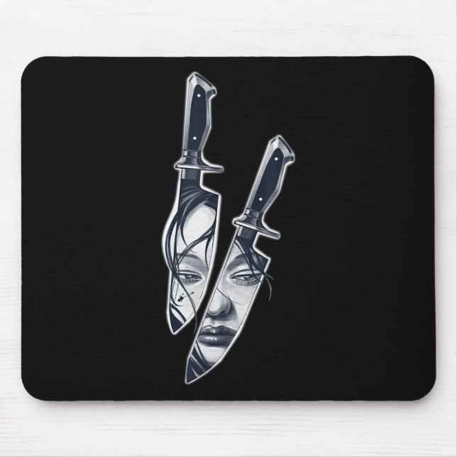Knivar Girl Tattoo Musmatta (Framsidan)