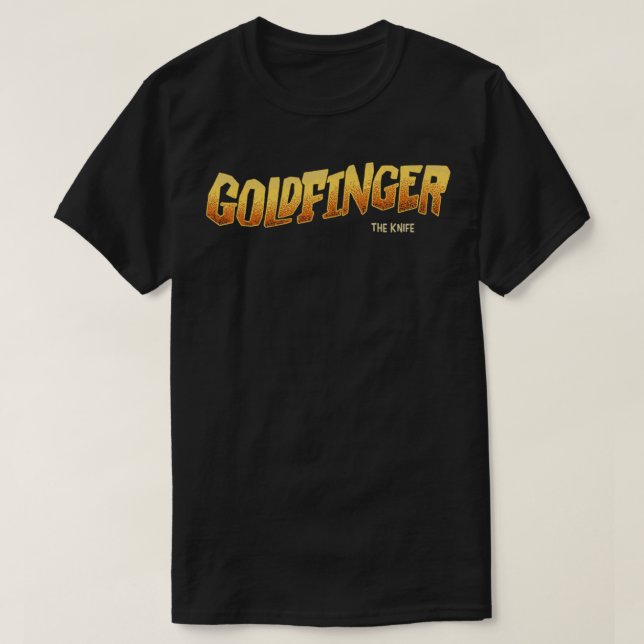 Knivar Goldfinger T-Shirt (Design framsida)