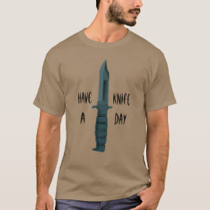 Knivar har en Knivar Day Stab i bak- T- Shirt T