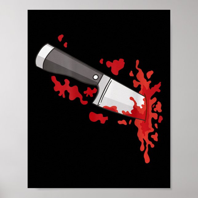 Knivar i Ck Halloween Murder Costume Knivar in Poster (Framsidan)