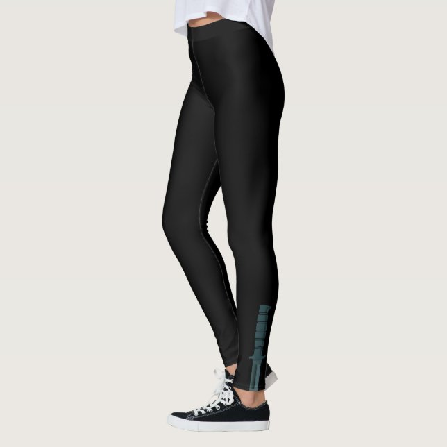 Knivar i kängan leggings (Vänster)