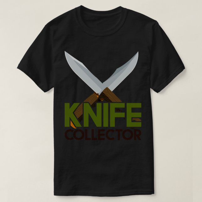Knivar-insamlare T Shirt (Design framsida)
