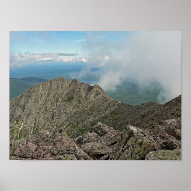 Knivar Kant, Baxter State Park, Maine Poster (Framsidan)