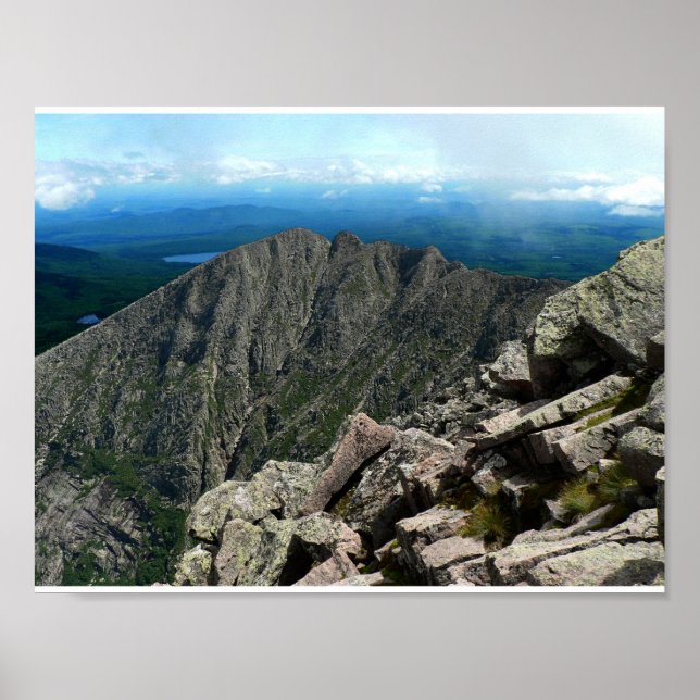 Knivar Kant, Baxter State Park, Maine Poster (Framsidan)