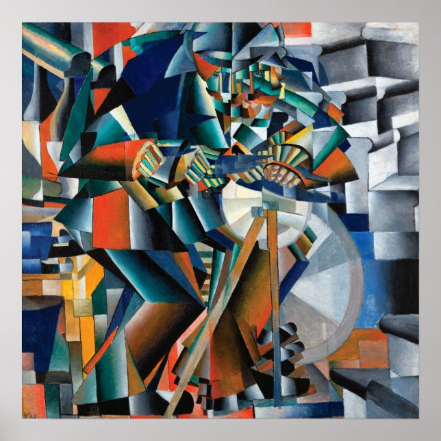 Knivar-kvarnen (principen om skärande) poster (Framsidan)