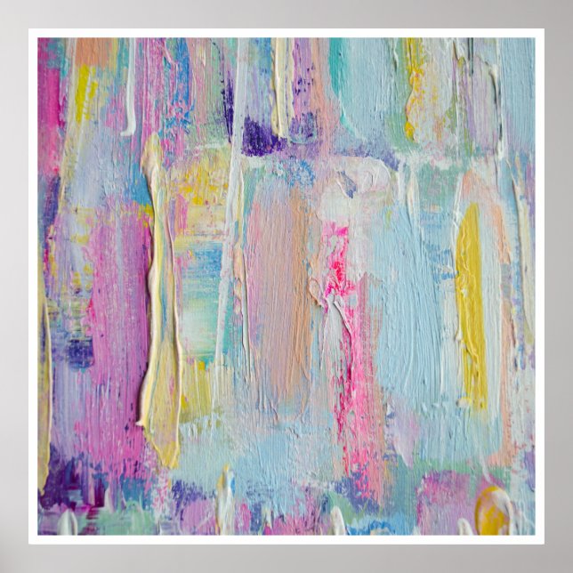 Knivar-målning i stor palett Poster 4 (Framsidan)