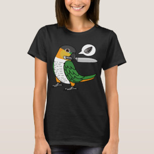 Knivar Parrot Wants Seeds I Black med Kaique T Shirt