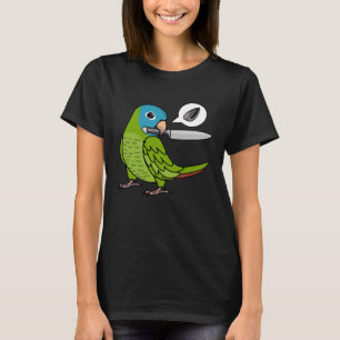 Knivar Parrot Wants Seeds I Blue krackade Conure T Shirt