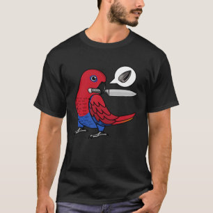 Knivar Parrot Wants Seeds I Female Eclectus T Shirt