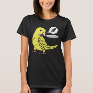 Knivar Parrot Wants Seeds I Gult Parrotlet T Shirt
