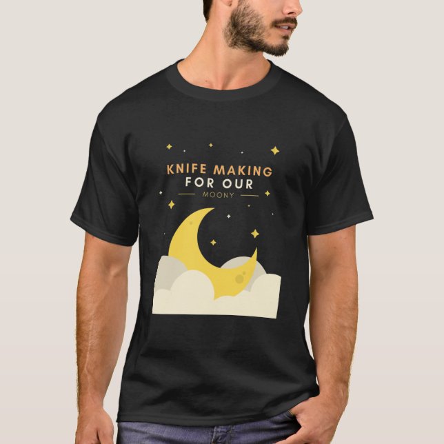 Knivar Skapar för vår moony T- T Shirt (Framsida)