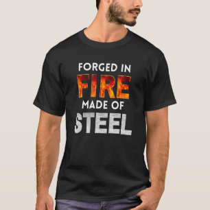 Knivar Smidningsteknik Brand av stål Knifema T Shirt