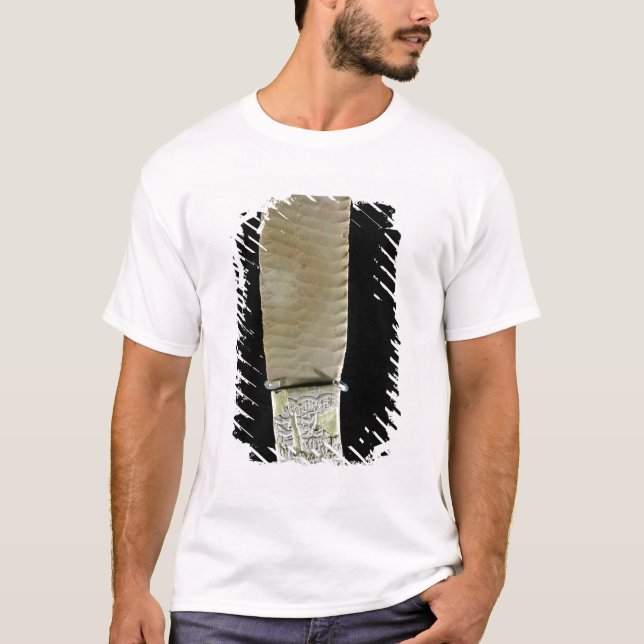 Knivar som snidas med stridplatser tee (Framsida)