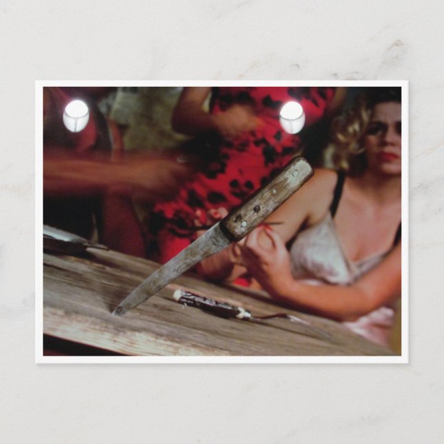 knivar tankar vykort (Framsida)