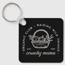 Knivcitattecken från Crunchy mamma Organic mammor  Nyckelring