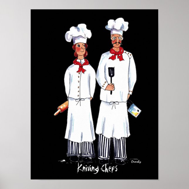 Kniving Chefs - poster (Framsidan)