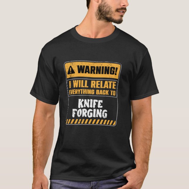 Knivsmide T Shirt (Framsida)