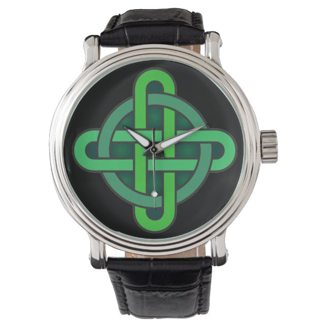 Knjoland gammal symbol pagan irish gre armbandsur (Framsida)