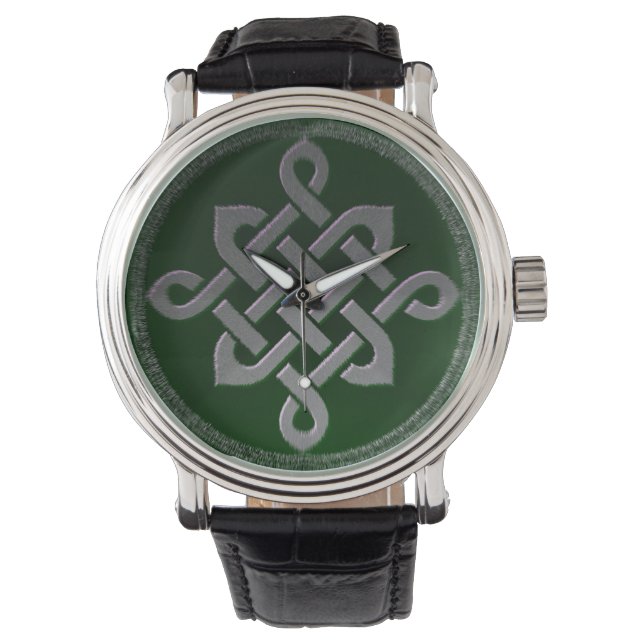 Knjoland gammal symbol pagan irish gre armbandsur (Framsida)