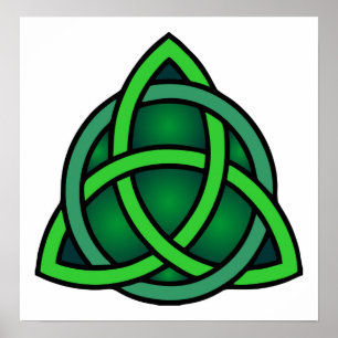 Knjoland gammal symbol pagan irish gre poster
