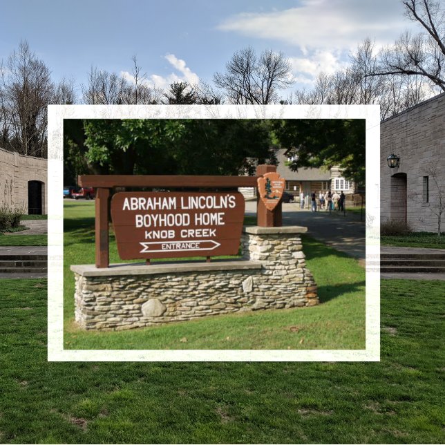 Knob Bäck Tavern,Abraham Lincolns Birthplace NHS Vykort (Skapare uppladdad)