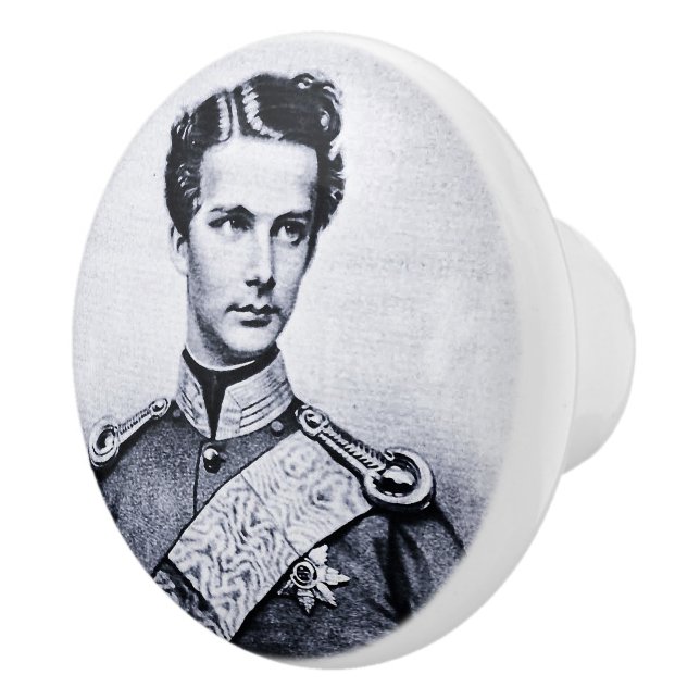 Knob with Ludwig II Knopp (Höger)