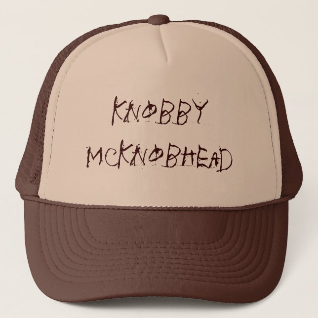 Knobby McKnobhead Truckerkeps (Framsida)