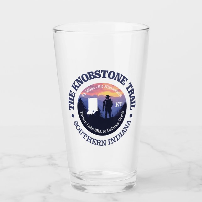 Knobstone-spår (rd2) glaskopp (Framsida)