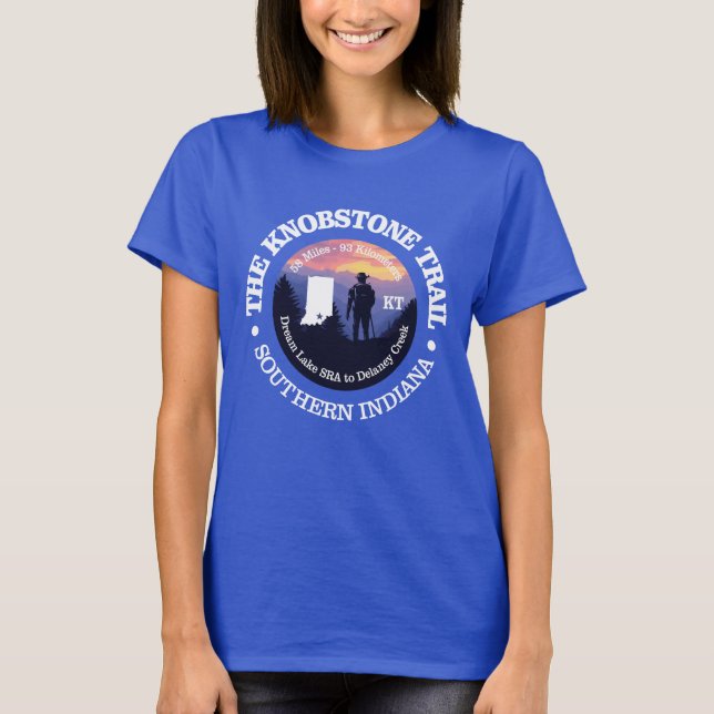 Knobstone-spår (rd2) t shirt (Framsida)