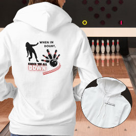 Knock 'em All Down Bowling Team Hoodie T Shirt