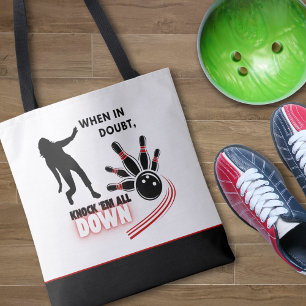 Knock 'em All Down Bowling Tygkasse