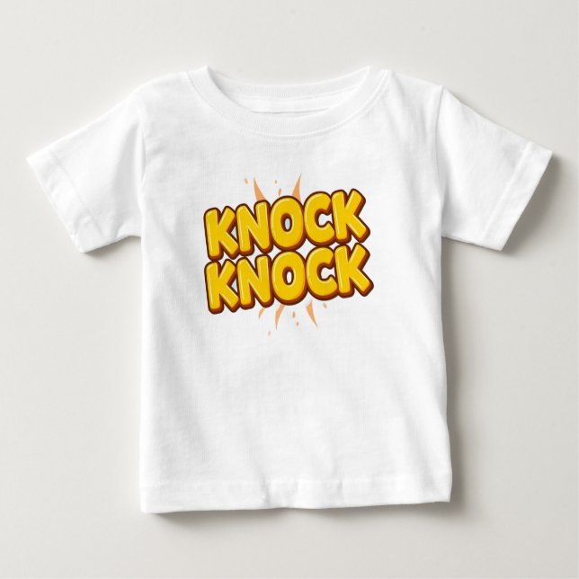 Knock knock t shirt (Framsida)