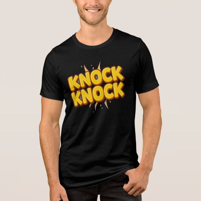 Knock knock t shirt (Framsida)