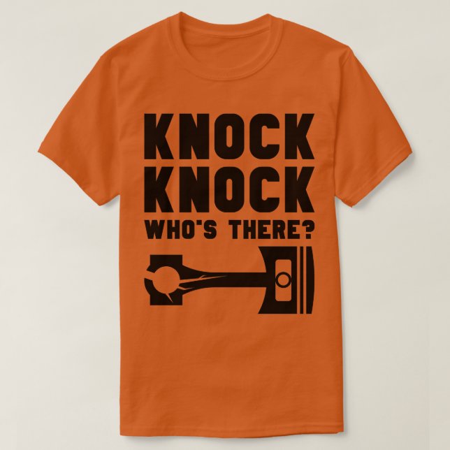 Knock Knock T Shirt (Design framsida)
