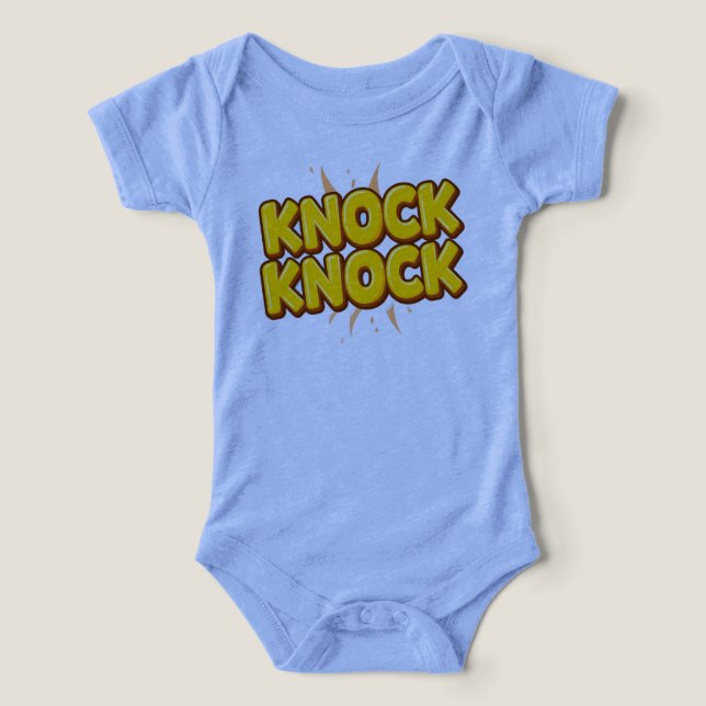 Knock knock t shirt (Design Framsida)