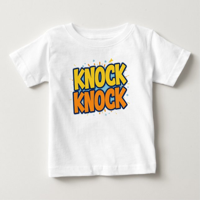 Knock knock  t shirt (Framsida)