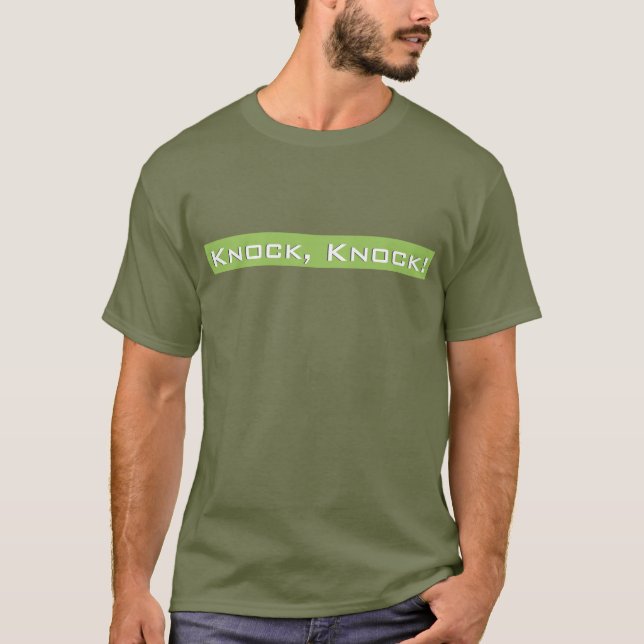 Knock Knock Tee Shirt (Framsida)