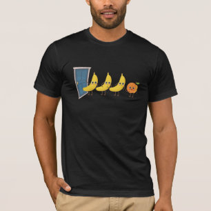 Knock vem som är där Banana sa inte Orange T Shirt