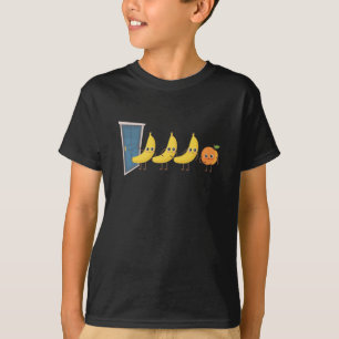 Knock vem som är där Banana sa inte Orange T Shirt