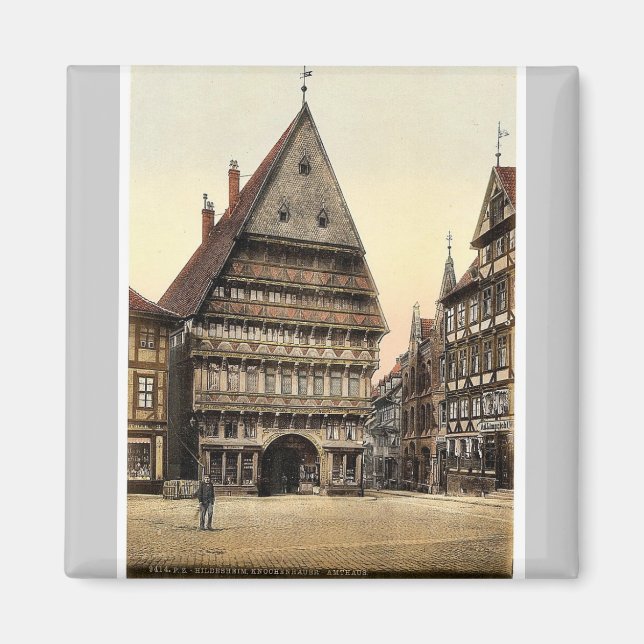 Knockenhauer Amtshaus, Hildesheim, Hanover, tyska Magnet (Framsidan)