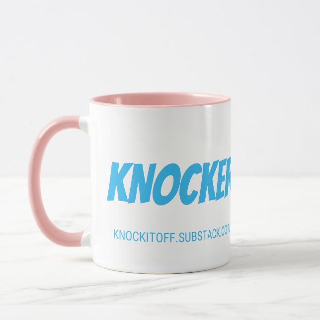 KNOCKER Coffee Mug Mugg (Vänster)