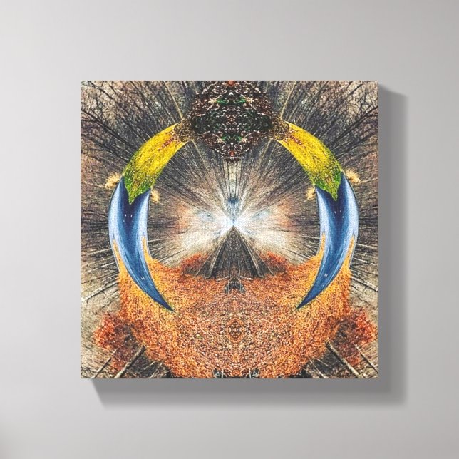 Knocker From the Woods Canvastryck (Framsida)