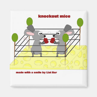 knockout-mus magnet