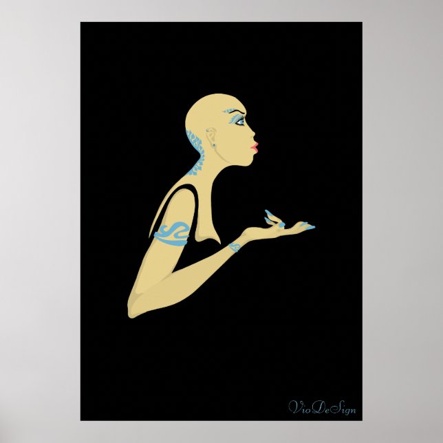 knölflicka poster (Framsidan)