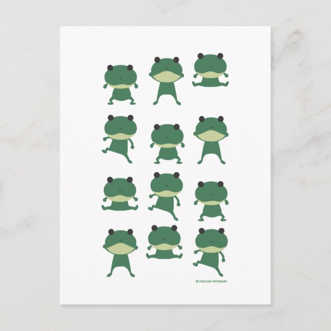 knölgroda vykort (Framsida)