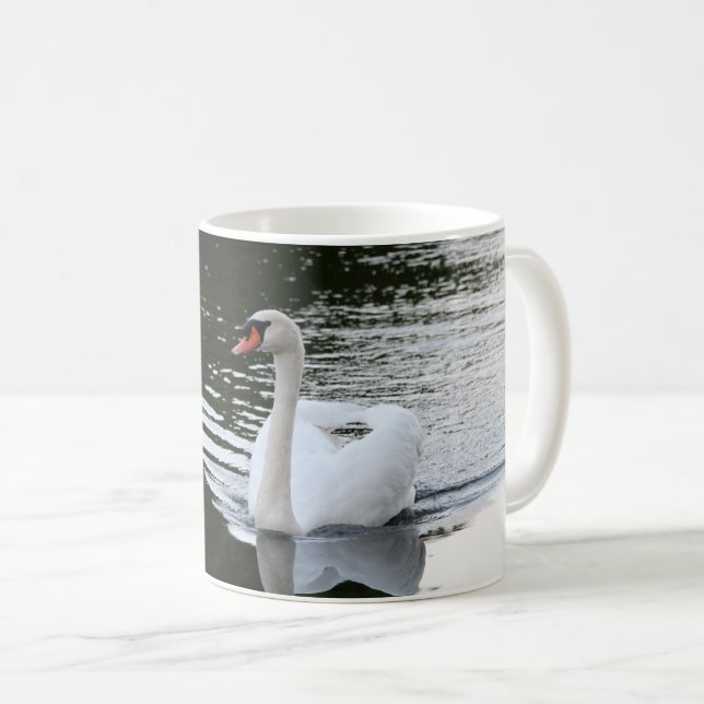 Knölsvan Kaffemugg (Framsida höger)