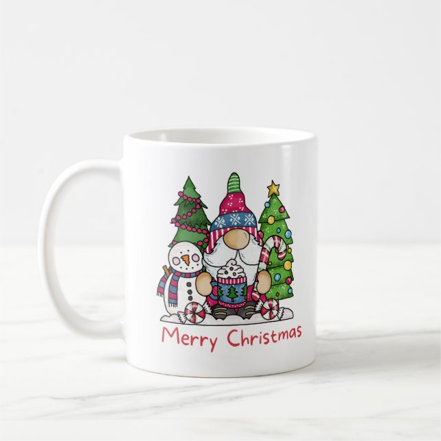 Knome jul kaffemugg (Vänster)