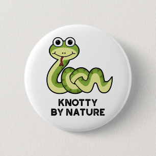 Knop by Nature Funny Snake Pun Knapp