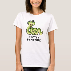 Knop by Nature Funny Snake Pun T Shirt